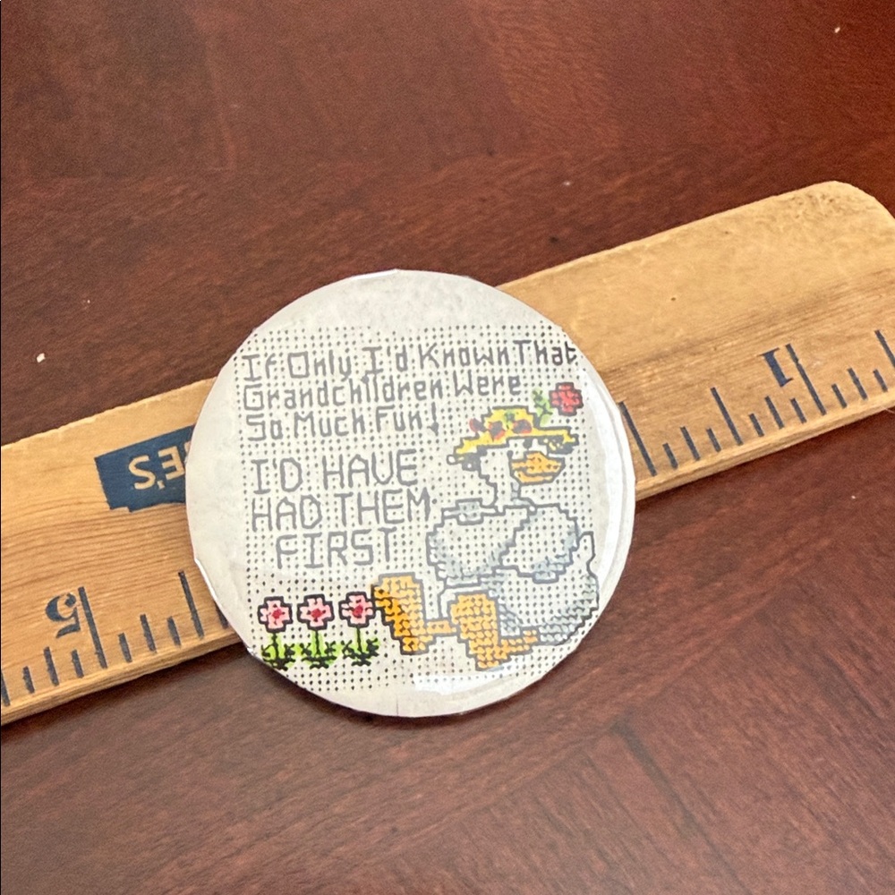 Vintage Grandma Brooch
